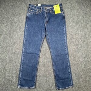 Levis 514 Jeans Men 33x30 Blue Straight Stretch Flex Eco Performance Denim